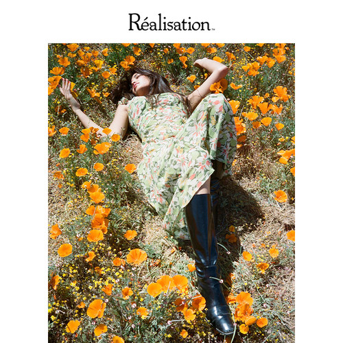 RealisationPar女士真丝连衣裙