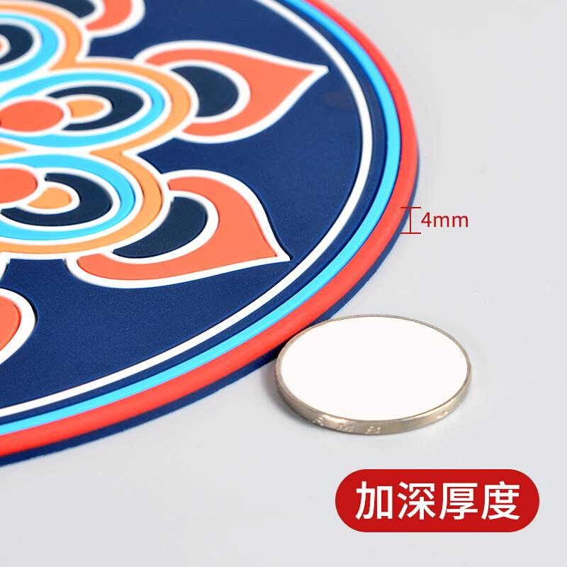 Ethnicw style heat proof mat placemat dining tableI cushio