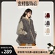 蜜蜂欢乐社 BobbyBecky仿羊羔绒背包马甲软糯保暖宽松直筒叠穿