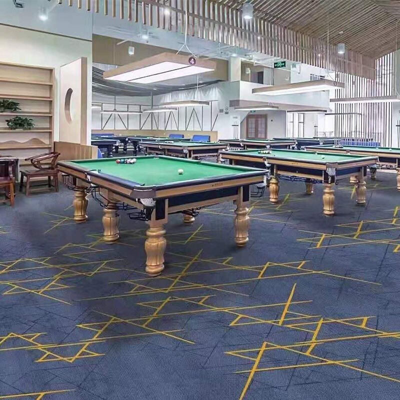 Flame retardant hotel hall corridor special offer billiard