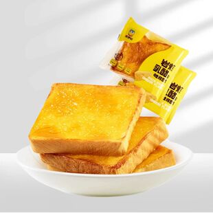 来伊份岩烧乳酪味吐司面包500g蛋糕糕点点心休闲小零食官方旗舰店