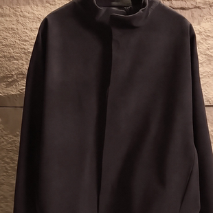 欧货潮牌复古个性 简约纯色拉链立领夹克男士 上衣外套 时尚 秋冬新款