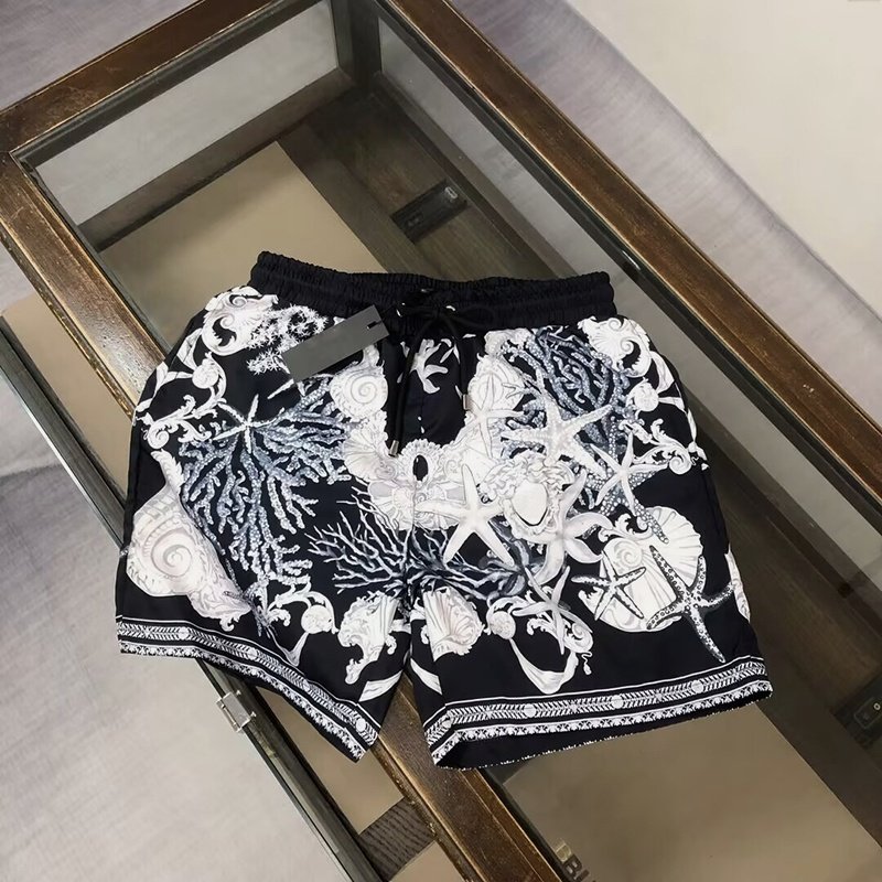 夏季薄款潮牌休闲时尚印花短裤男士个性宽松百搭直筒运动五分裤子,男装,短裤,淘宝优惠券,粉丝福利购,淘宝优惠卷