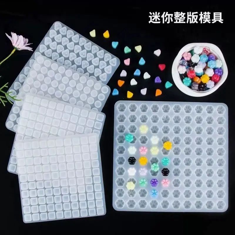 超小猫爪捏捏模具小鼻嘎女生diy玩具材料水晶滴胶自己做的捏捏乐