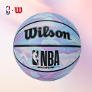 Wilson威尔胜NBA联名扎染篮球7号礼盒装 室内外通用训练潮流花球