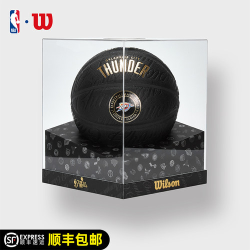 Wilson威尔胜官方25NBA总冠军雷霆纪念款室内外通用限量篮球礼盒