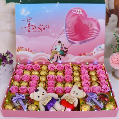 德芙巧克力礼盒装520情人节礼物