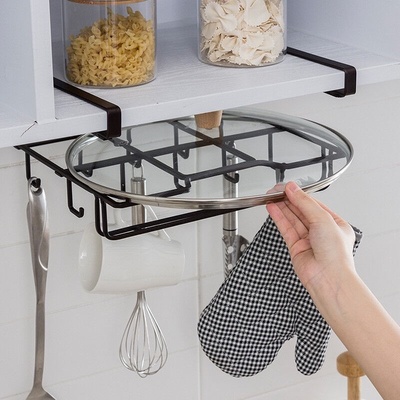 Orange kitchen rack kitchen cabinet lower rack flat Niron
