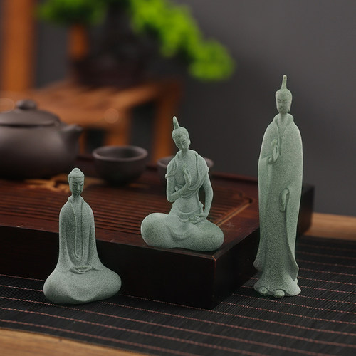 新中式禅意北魏佛像小摆件
