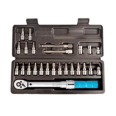 MXITA 预置式扭力扳手自行车维修可调式力矩扳手公斤扳手1/4 2-14