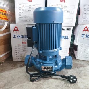 万民丝口管道泵40SGR6 750W单相家用单位供水增压泵热水循环泵