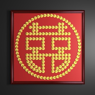 极速Fifty cents round Xi character Fcoin B patch five-corner