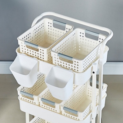 极速Trolley rackm floour mvulti-layer kitchen removable baby