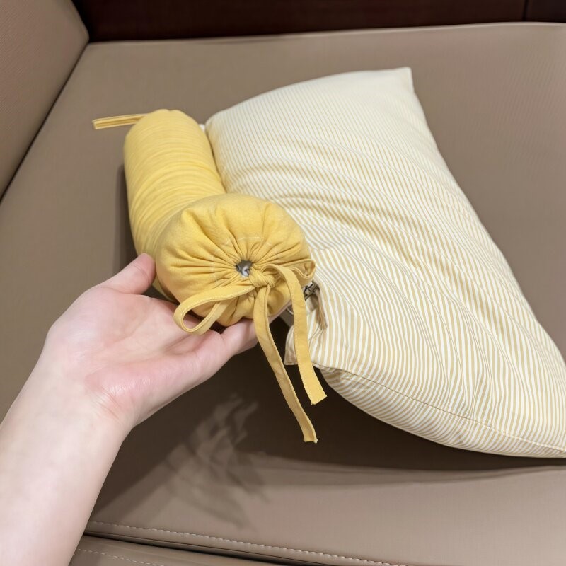 【低枕人护颈椎】荞麦颈椎枕牵引枕纯荞麦壳成人女生可拆卸枕头