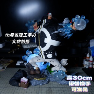 海贼王 LX MAX 王下七武海 巴索罗缪 大熊暴君熊手办模型摆件礼物