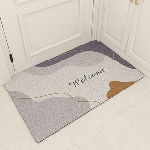 极速 wire door mat PVxC enutrarnce Nordic grass Multi ring