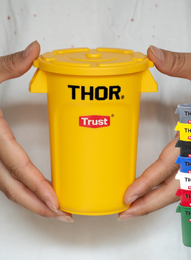 THOR收纳箱桶户外露营方形带盖车载衣服玩具收纳日式搬运箱露营