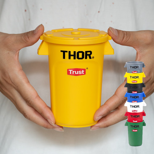 THOR收纳箱桶户外露营方形带盖车载衣服玩具收纳日式搬运箱露营
