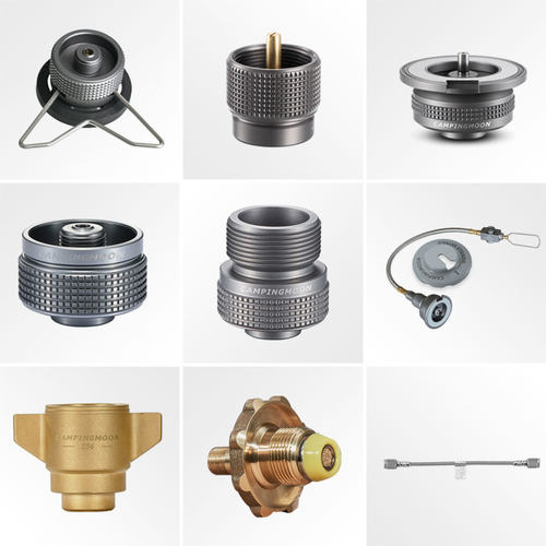 柯曼户外炉具气罐转接头