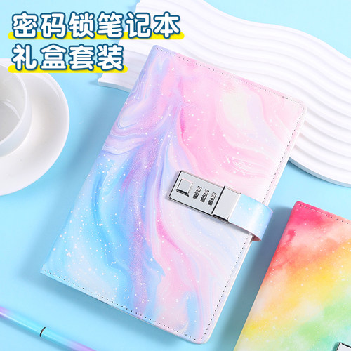 密码笔记本A5女孩子可爱个性礼物