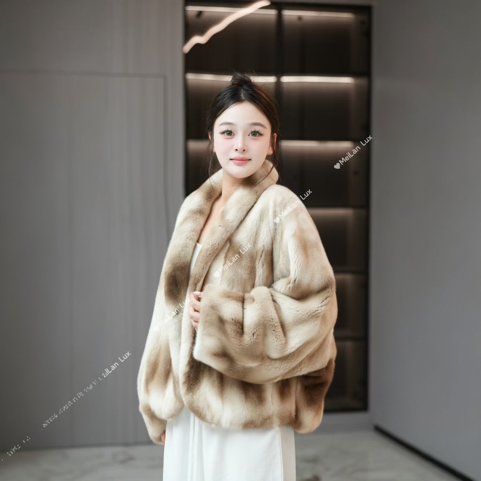 【黑翼严选】黑翼美蓝尊 青果领蝙蝠袖款 603