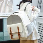 猫包便携狗狗猫咪双肩背包宠物包户外出行大容量背包背带透气设计