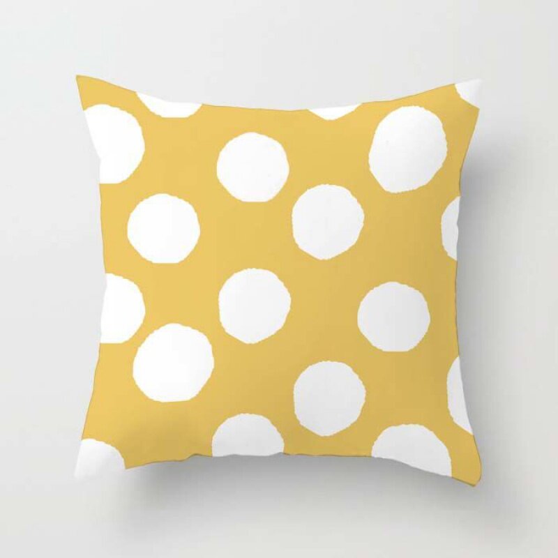 极速Yellow Blue Nordic geomeytric letter simplicity living r