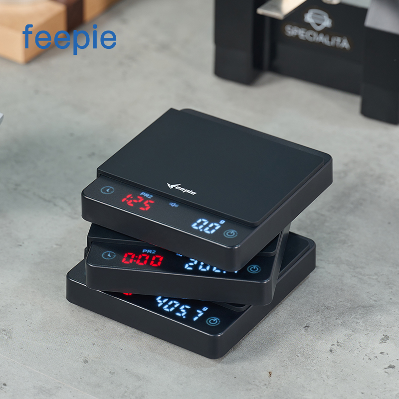 feepie啡派mini咖啡电子称便携式智能意式秤咖啡机萃取秤重计时