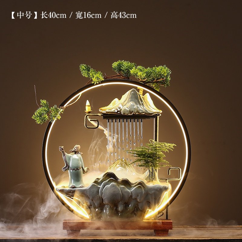 Meet goodX ornaments water flow new house ornament furnishi