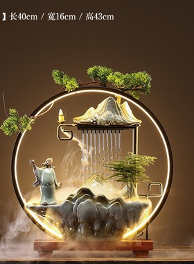 Meet goodX ornaments water flow new house ornament furnishi