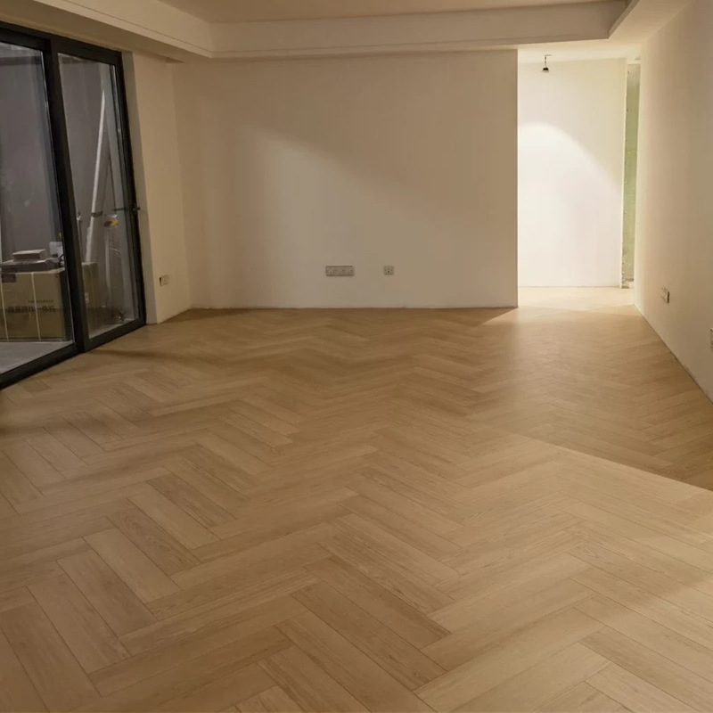 普拉诺wpc人字拼地板10mm仿实木防水防潮鱼骨拼卡扣式石晶地板