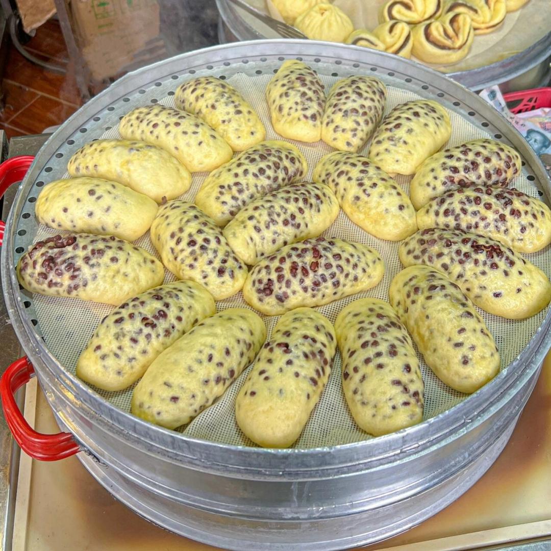 红豆山药南瓜卷南瓜馒头窝窝头