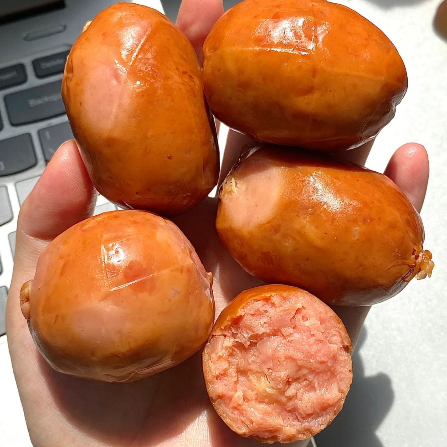 柏慧肉枣肠脆骨小肉肠蜜汁香肠