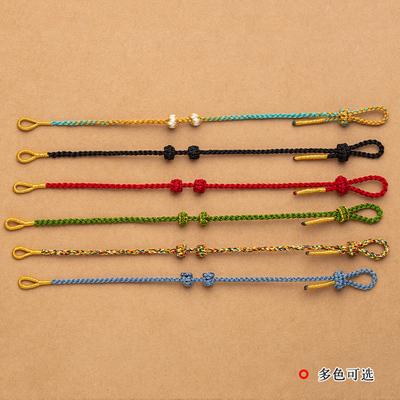 半成品可穿转运珠红绳手链