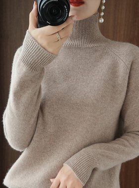 Turtleneck Cashmere sweater  women winter cashmere jumpers