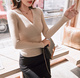 2020 Winter Autumn Pullovers Jumpers Sweaters Women Knitting