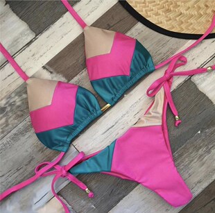 String bikinis 2019 Mujer Brazilian thong bikini set Halter
