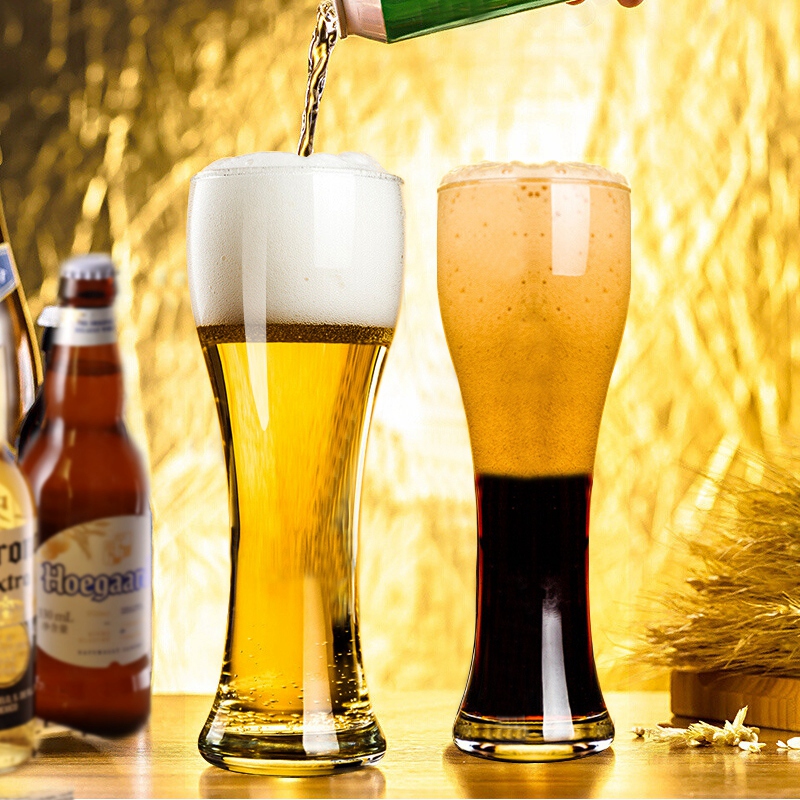 啤酒杯啤酒专用杯玻璃网红扎啤杯