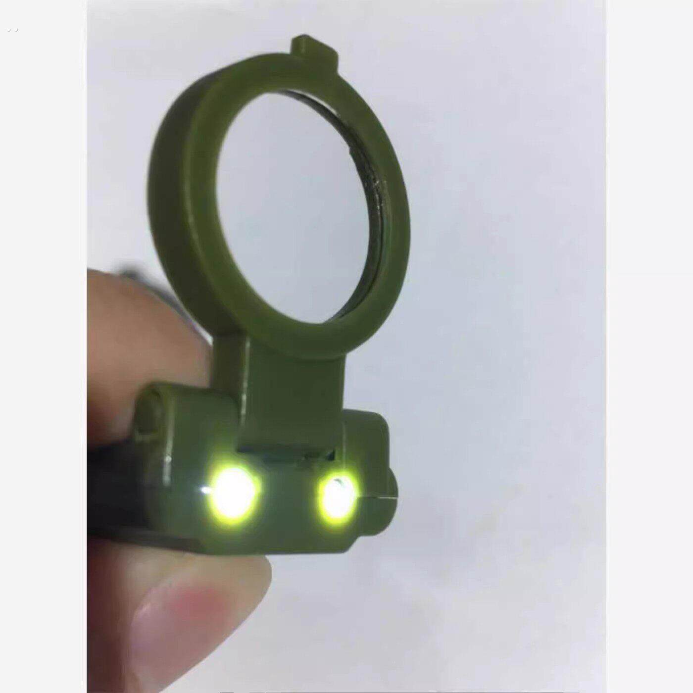 绝地四合一迷你指南针折叠望远镜儿童可伸缩手电筒突击装备放大镜