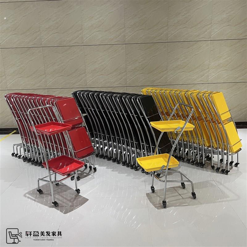美容美发置物架多功能理发店发型师烫染推车美发店工具车发廊专用