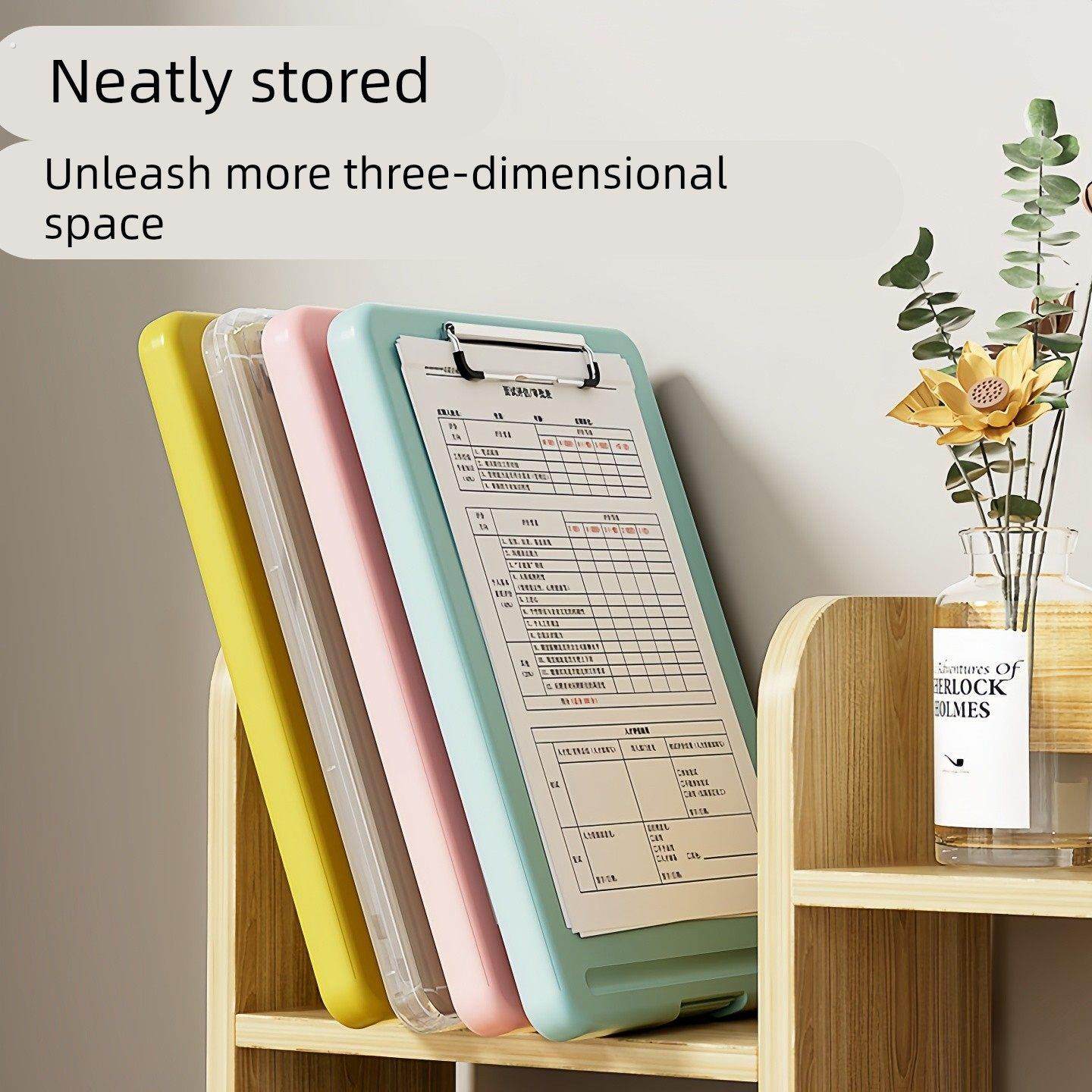 A4文件夹收纳盒板夹学生专用试卷收纳整理神器大容量写字板垫板,文具电教/文化用品/商务用品,文件夹/试卷夹,淘宝优惠券,粉丝福利购,淘宝优惠卷