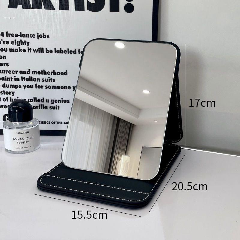 男士专用折叠镜子宿舍可携式化妆学生超简约大号男生小镜子刮胡须