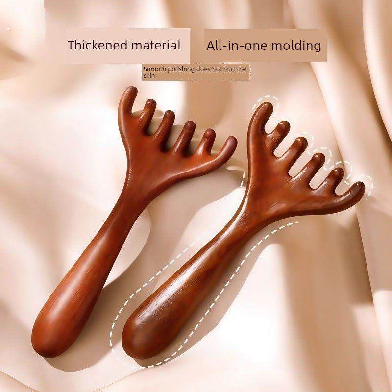 六爪鹿角头经络梳健康头皮按摩梳头发疗法淋巴身体头部按摩器,个人护理/保健/按摩器材,头部按摩器,淘宝优惠券,粉丝福利购,淘宝优惠卷