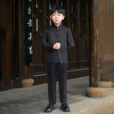 男童西服套装春秋款儿童帅气