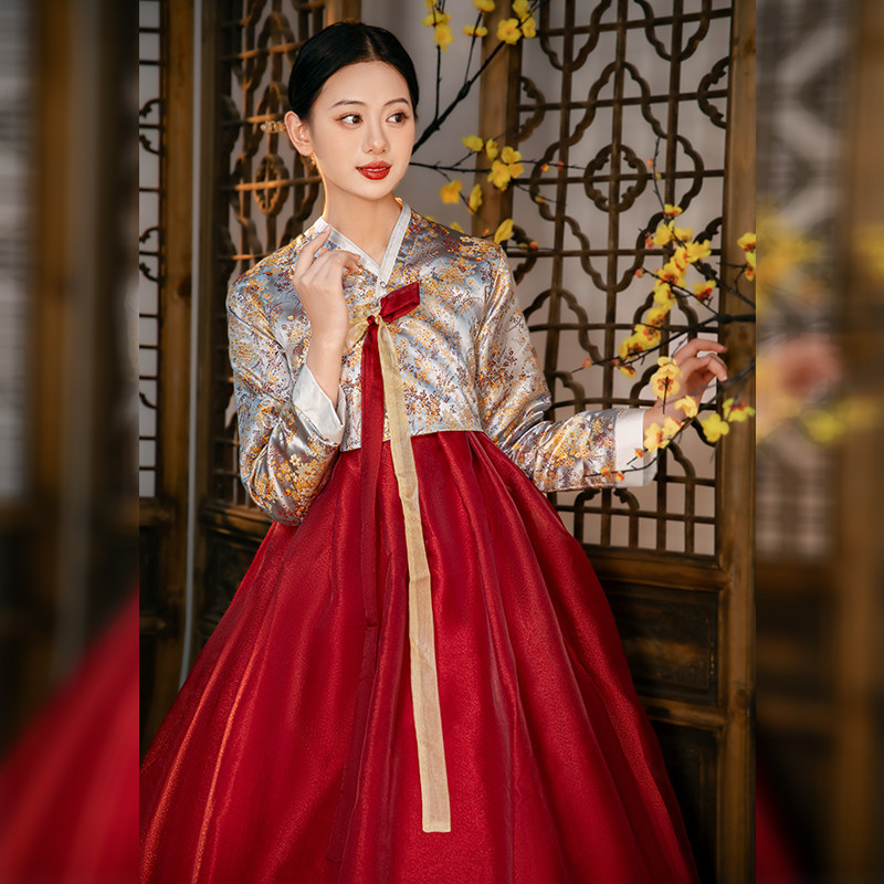 韩国民族服装宫廷朝鲜舞蹈服结婚伴娘生日主题写真旅拍毕业礼服女,童装/婴儿装/亲子装,亲子装/亲子时装,淘宝优惠券,粉丝福利购,淘宝优惠卷