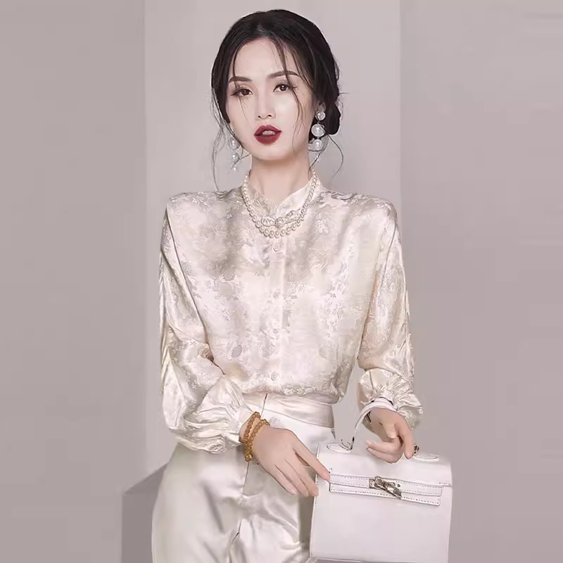 新中式国风设计感高级感女装衬衫