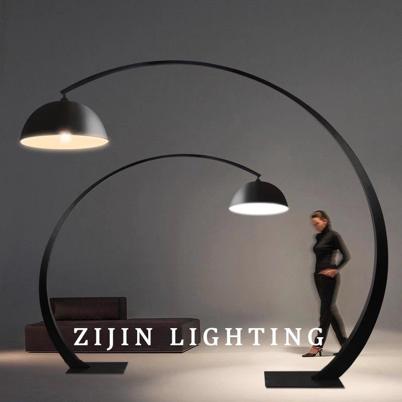 意大利钓鱼灯时尚现代创意北欧设计师展厅酒店大堂别墅客厅落地灯