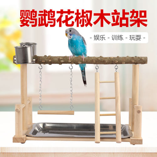 鹦鹉站架玄凤鹦鹉虎皮牡丹站架