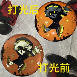 【幕醒森林】无机杀手周边N UZI CYN DOLL万圣节徽章立牌吧唧挂件
