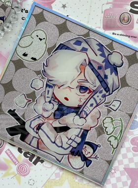 【幕醒森林】ch周边 国拟吧唧徽章挂件钥匙扣立牌明信片色纸礼物